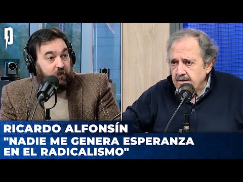 NADIE ME GENERA ESPERANZA EN EL RADICALISMO | Ricardo Alfonsín con Nico Lantos