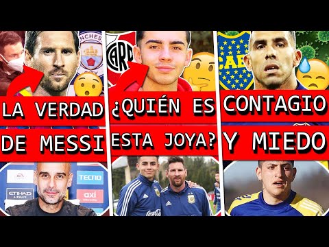 La VERDAD del ENOJO de MESSI ¿Se VA ahora al CITY+ Nueva JOYA de RIVER+ TEMOR y CRITICAS en BOCA ?