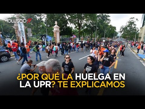 Eliezer Molina explica la huelga de la UPR y como y le manda fuego al gobierno