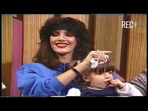 Gervasio y Mónica Aguirre hablan de los inicios de su amor. Sábados Gigantes (1986), Canal 13.