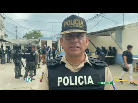 FF.AA. y la PN retoman el control de la cárcel de Machala