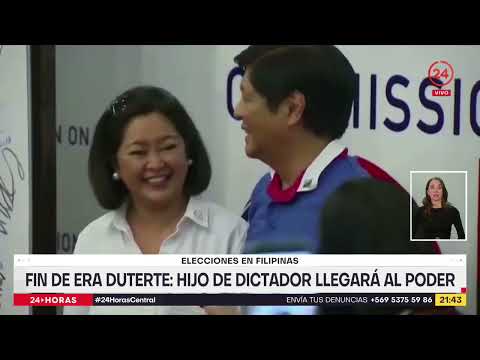 Fin de era Duterte: hijo de dictador llegará al poder