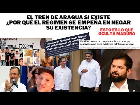 SORPRENDENTE: DETALLES DESCONOCIDOS SOBRE EL TREN DE ARAGUA Y EL RÉGIMEN MADURO