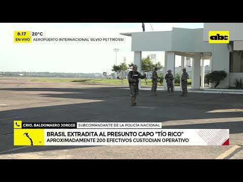 Brasil extradita al presunto capo