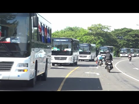 Buses chinos renovarán por completo la flota de Ciudad Sandino