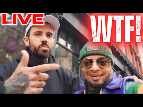 Adam22 LINKS UP With Hassan Campbell in The Bronx!|WTF!|LIVE REACTION!