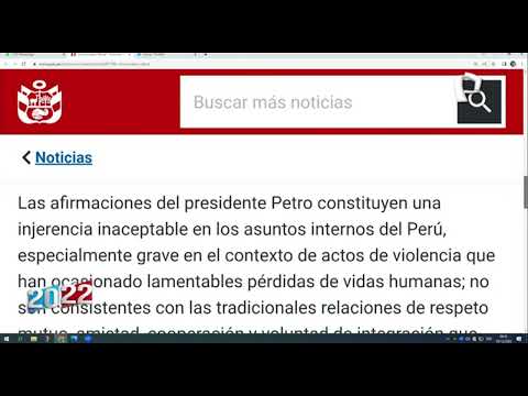 Cancillería expresa su “profundo malestar” a Colombia por declaraciones de Petro