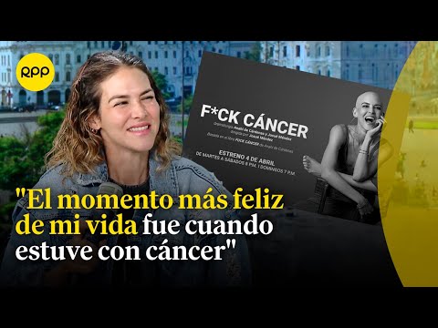 Anahí de Cárdenas y su experiencia en una obra de teatro que habla sobre el cáncer