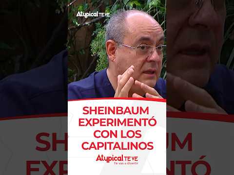 SHEINBAUM EXPERIMENTÓ CON LOS CAPITALINOS  |  #shorts