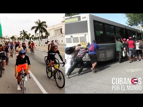 Pedalear contra el calentamiento global: en Cuba, donde no hay carros, ni bicicleta, ni combustible