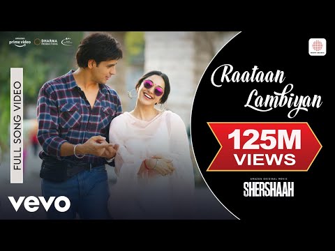 Raataan Lambiyan - Shershaah | Full Song | Sidharth, Kiara | Tanishk B, Jubin, Asees