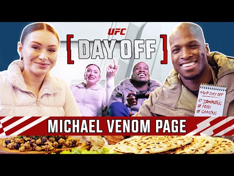 Michael Venom Page In London - Food, Gaming, Karaoke! | UFC DAY OFF