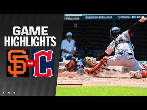 Giants vs. Guardians Game Highlights (7/7/24) | MLB Highlights