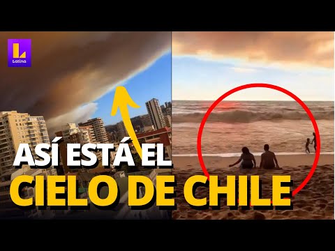 Humo del INCENDIO EN CHILE cubre completamente el cielo | Mundo en Tendencia