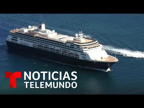 Cruceros con infectados por coronavirus atracan en Florida | Noticias Telemundo