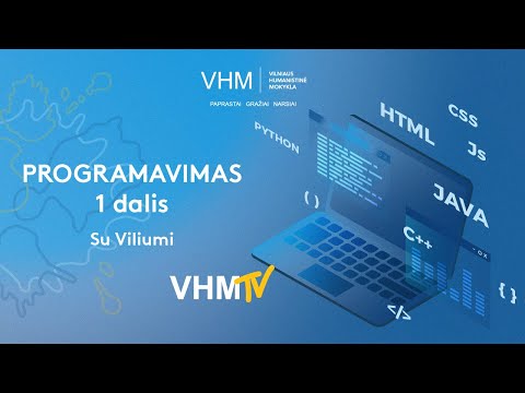 Vilniaus humanistinė mokykla. Programavimo pamoka (1 dalis)