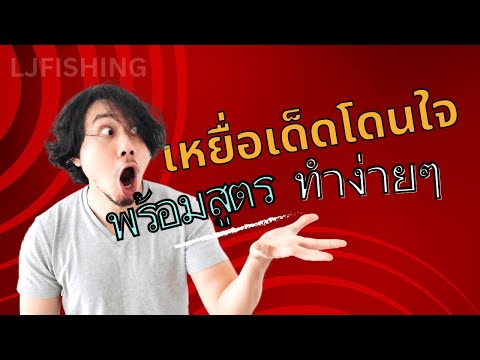 เหยื่อเด็ดโดนใจใช้ได้ผลทุกแหล