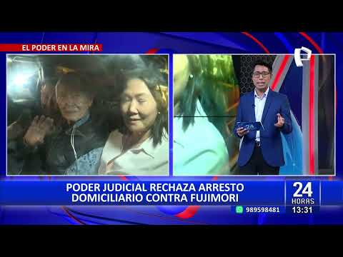Caso Pativilca: Juez rechaza prisión domiciliaria contra Alberto Fujimori