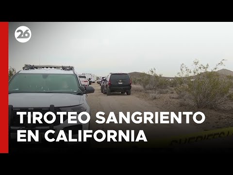 EEUU | Tiroteo sangriento en el desierto de California