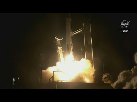 Lancement de la mission Crew-7 de SpaceX et la Nasa vers l'ISS | AFP