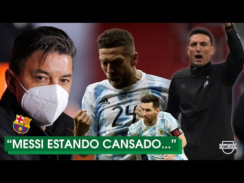 ? ¡PIDEN a GALLARDO para el BARSA! + ARGENTINA 1-0 PARAGUAY + Declaraciones de SCALONI + NOTICIAS