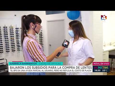 Vespertinas - Bajaron los subsidios para la compra de lentes