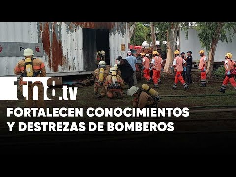 Un bombero no capacitado se convierte en víctima: Capacitación bomberil - Nicaragua