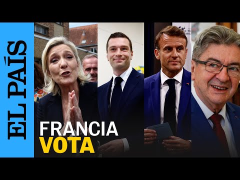 ELECCIONES FRANCIA | Macron, Le Pen, Melenchon y otros líderes votan en unos comicios decisivos