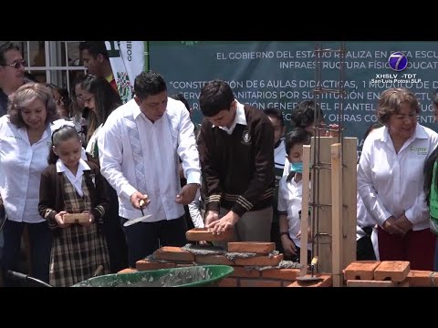 Arranca reconstrucción de la escuela primaria Nereo Rodríguez Barragán en la colonia Cactus