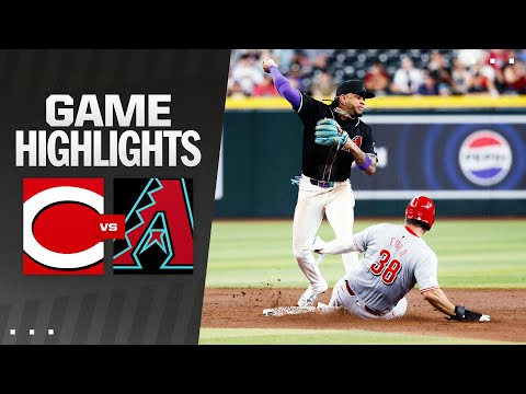Reds vs. D-backs Game Highlights (5/13/24) | MLB Highlights