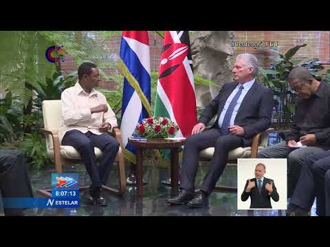 Cuba y Kenya reiteran interés en estrechar cooperación