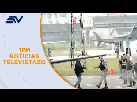 La familia de alias Fito arribó en avión de la Fuerza Aérea argentina | Televistazo | Ecuavisa