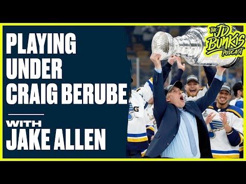 Jake Allen on Playing Under Craig Berube | JD Bunkis Podcast