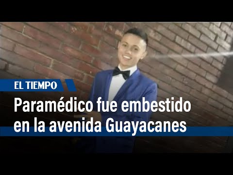 Joven paramédico fue atropellado en la avenida Guayacanes cuando atendía un accidente | El Tiempo