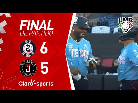 Tecos de Los Dos Laredos (6-5) Toros de Tijuana | Liga Mexicana de Béisbol