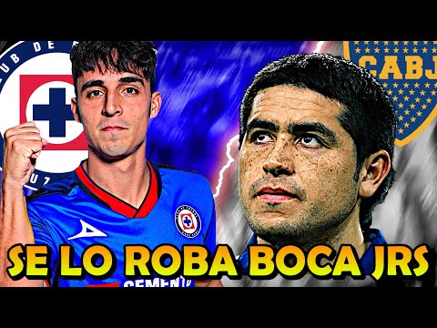 BOMBAZO: Lolo Faravelli PODRÍA salir de Cruz Azul. Lo Quieren en Boca Juniors de Juan Román Riquelme