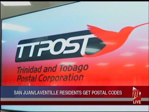 San Juan/Laventille Residents Get Postal Codes