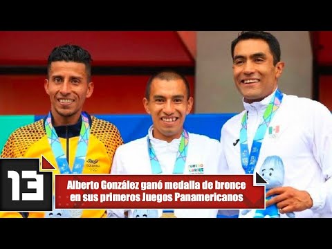 Alberto González ganó medalla de bronce en sus primeros Juegos Panamericanos