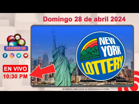 New York Lottery en vivo ?Domingo 28 de abril 2024 - 10:30 PM