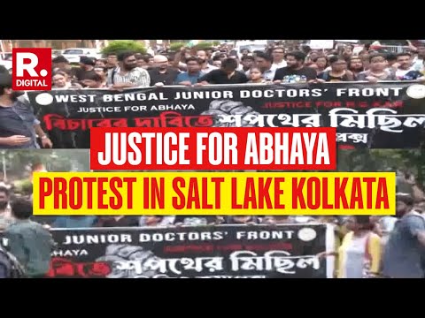 Justice For Abhaya: West Bengal Junior Doctors Front Take To The Streets | RG Kar Case | Salt Lake