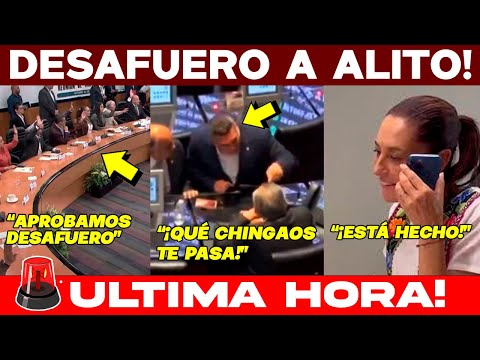 VIERNESAZO! BYEEE ALITO! DESAFUERO EN 10 DÍAS ESTALLA EN SENADO CASI SE AGARRA A GOLPES ¡TOÓMALA!!