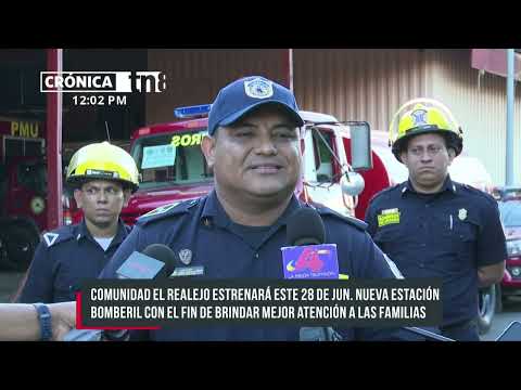Comunidad El Realejo inaugurará próximamente nueva estación de bomberos - Nicaragua