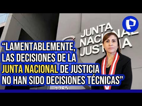 Julio Rodríguez: La Junta Nacional de Justicia se ha introducido en la parte política