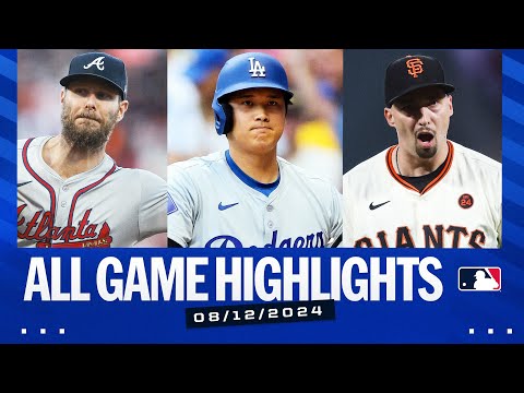 Highlights from ALL games on 8/12! (Mookie returns, Shohei homers, Snell/Sale duel AND MUCH MORE!)