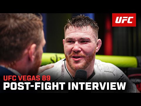 Mick Parkin Post-Fight Interview | UFC Vegas 89