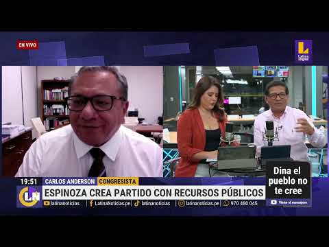 Congresista Carlos Anderson indignado tras caso de Darwin Espinoza