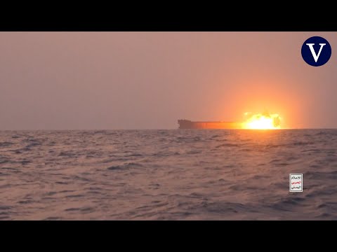 Rebeldes hutíes del Yemen desvelan un nuevo dron naval