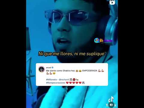 ANUEL LE DEDICÓ UNA CANCIÓN DE SHAKIRA A YAILINLAMASVIRAL!