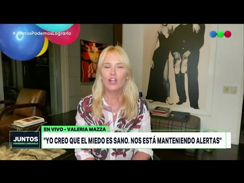 Tutorial de Valeria Mazza en vivo: ¡Convertí tu corpiño en tapabocas! - Juntos Podemos Lograrlo