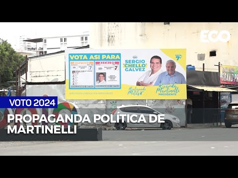 Toda propaganda política de Martinelli como candidato deberá ser removida | #EcoNews